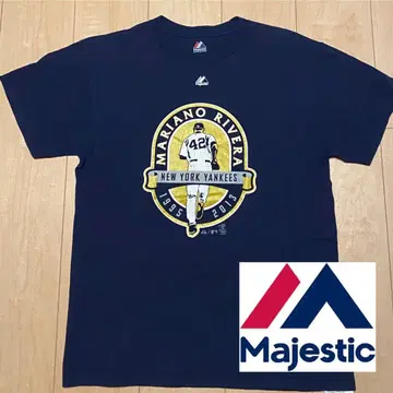 majestic 마제스틱 야구 양키스 리베라 은퇴 기념 T셔츠