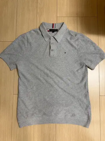 TOMMY HILFIGER 피케 셔츠 그레이 M 사이즈