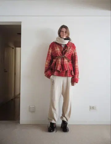 SUNSEA 명작 Shrinkage Check Blouson 선씨
