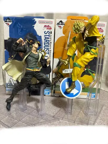 -STAND RUSH!- A상 죠죠&C상 DIO 피규어 세트