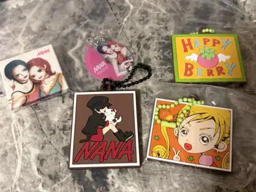 야자와 아이 캡슐 러버 마스코트 NANA 근처 이야기 CD풍 키링