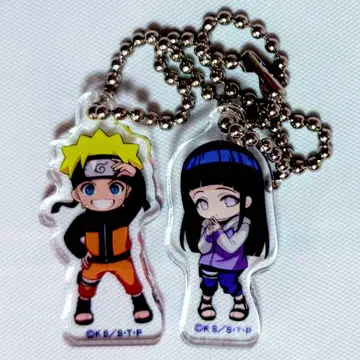 NARUTO 니지겐노모리 시노비자토 아크릴 참 아크릴 키링 나루토 히나타
