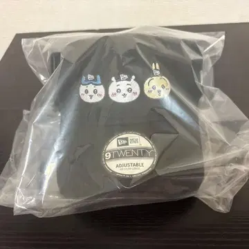NEW ERA 9TWENTY 치이카와 (먼작귀) 캡 블랙 M/L