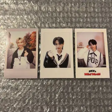 필릭스 필리 Stray Kids 스키즈 폴라로이드 폴라 체키