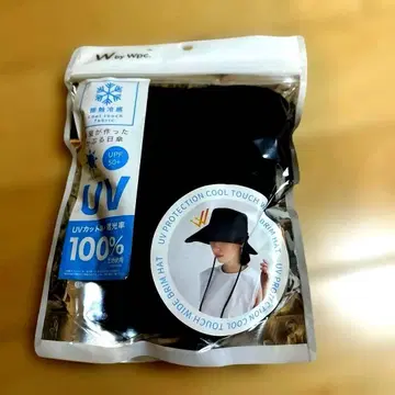 미개봉 wpc. 우산 가게가 만든 뒤집어 쓰는 양산 블랙