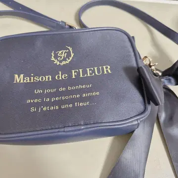 Maison de FLEUR 새틴 리본 숄더백