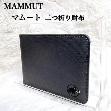 MAMMUT 마무트 접이식 지갑 나일론 그레이 경량 새상품급