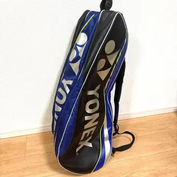 YONEX 요넥스 PRO 테니스 배드민턴 라켓 백 12개 대용량 청흑