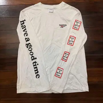 Have a good time x Reebok 롱티 size:XL