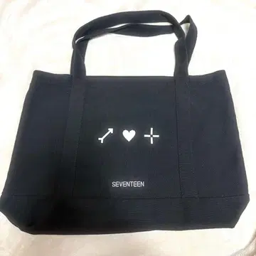 SEVENTEEN 세부치 IDEAL CUT 토트백 블랙 굿즈