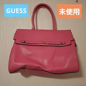 미사용 GUESS 게스 핸드백 토트백 가방 핑크