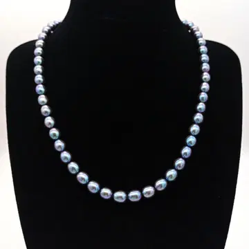 새상품급 담수 진주 목걸이 6.5-6.7mm