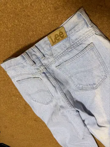 Lee 데님 팬츠 USA제 라이트 블루/빈티지/vintage/90s
