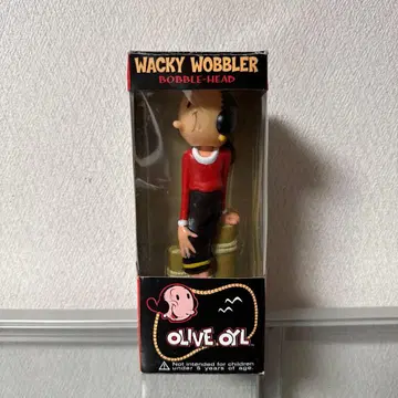 WACKY WOBBLER 올리브 오일 보블헤드 뽀빠이 빈티지
