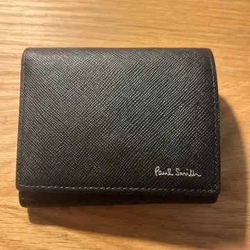 Paul Smith 천연 가죽 지갑 카드 케이스 블랙