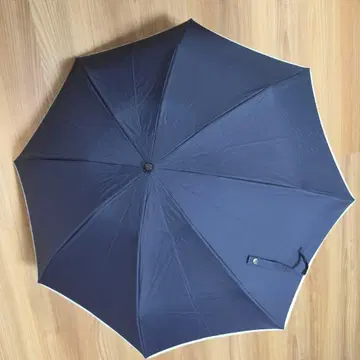 아시야 로사블랑 양산 3단 접이식 파이핑 차광률 100%