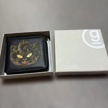 새상품 이시쿠로 아야코 Loud Cat Face 접이식 지갑 그라니프