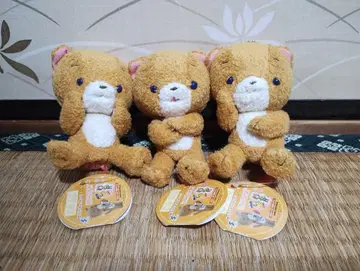 코마네코 손가락 인형 볼체인 봉제 인형 3종