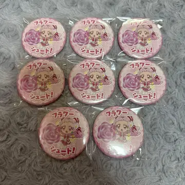 프리큐어 큐어 에일 필살기 캔뱃지 8개 세트