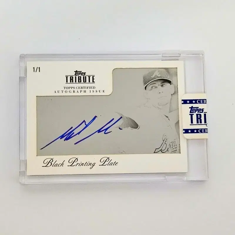 MLB 마이크 마이너 1/1 친필 싸인카드(오토)