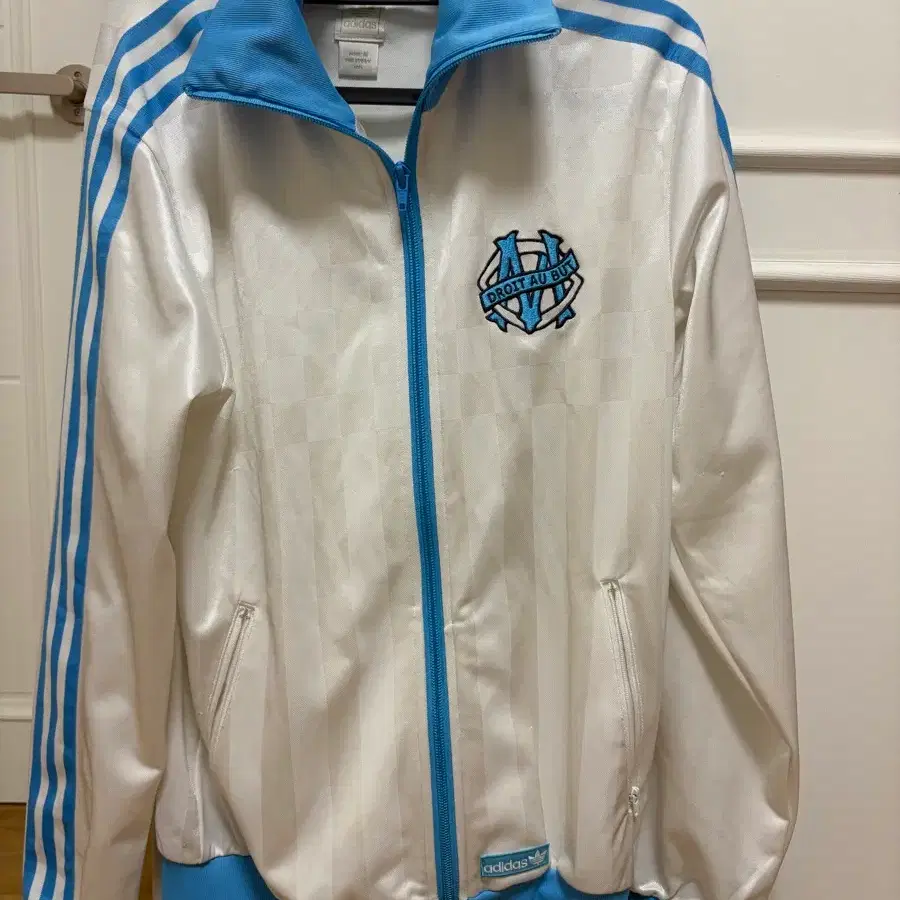 Adidas x Atmos Denim Firebird Track Top Indigo Denim | Bunjang Global