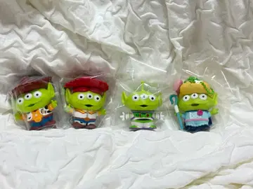 픽사 피규어 마스코트 코스튬 에이리언 토이 스토리 4점 세트