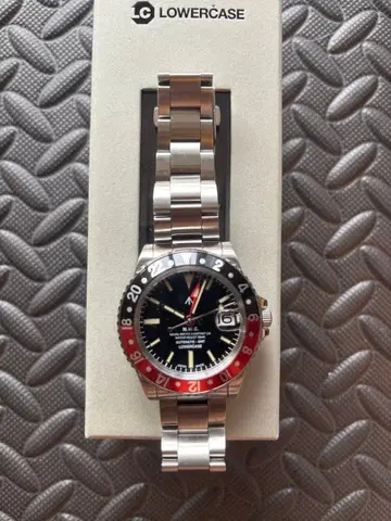 NAVAL WATCH COMPANY x LOWERCASE 자동 시계