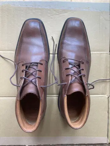 Clarks FLEXLIGHT 가죽 부츠 브라운 25~25.5cm