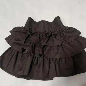 허니뮤우 티어드 프릴 스커트
