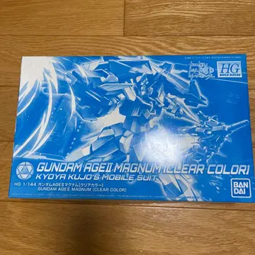 HG 1/144 건담 AGEII 매그넘 클리어 컬러