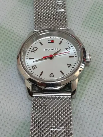 TOMMY HILFIGER 손목시계 쿼츠 메쉬 벨트