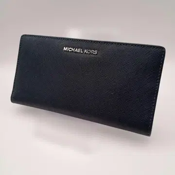 미사용 MICHAEL KORS 마이클코어스 이단 접이 장지갑 가죽