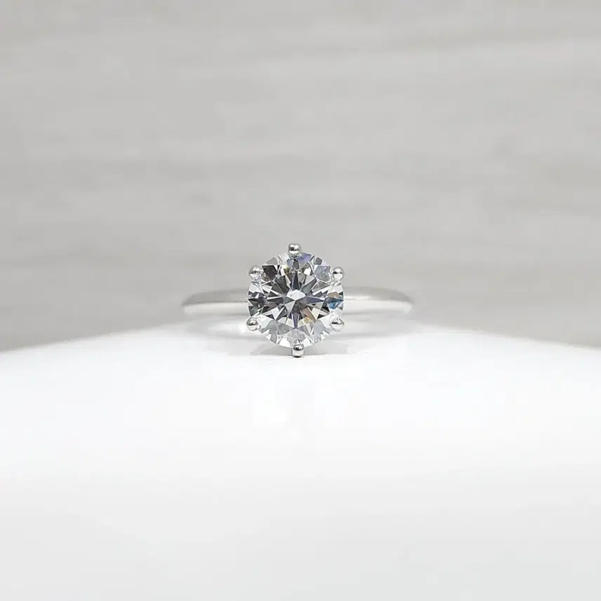 티파니앤코 솔리테어 다이아몬드 플래티늄 반지 1.13ct VS2 국내9호 사진 1