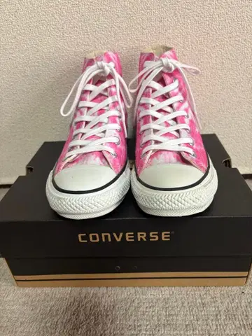 컨버스 올스타 핑크 타이 다이 하이컷 24cm