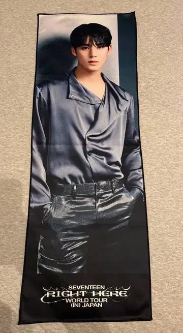 SEVENTEEN RIGHT HERE 민규 빅 포토 타월