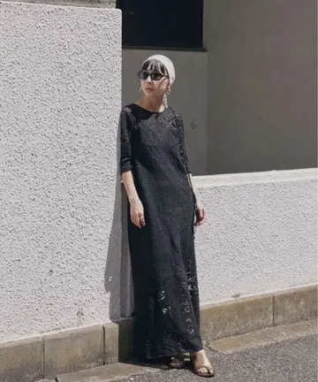 AMERI JACQUARD RUSSELL LACE DRESS