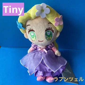 [택 포함] 디즈니 스토어 한정판 Tiny 봉제 인형 라푼젤