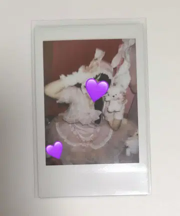 큐르링 해봐 타마키네 LARME 의상 폴라로이드