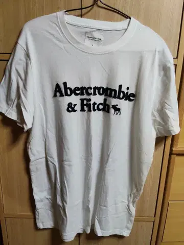 Abercrombie & Fitch T셔츠 화이트 L