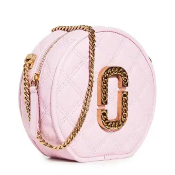 새상품 MARC JACOBS 라운드 크로스바디 숄더백 핑크