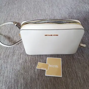 MICHAEL KORS 숄더백 화이트 골드 체인