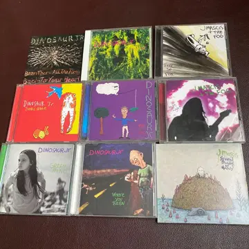 Dinosaur Jr. J Mascis CD 8장 세트