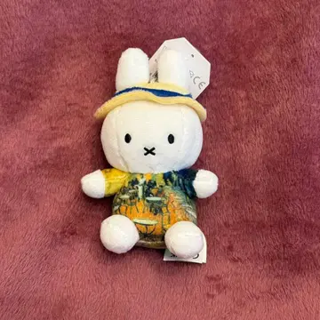대 반 고흐전 한정판 미피 봉제 인형 키링