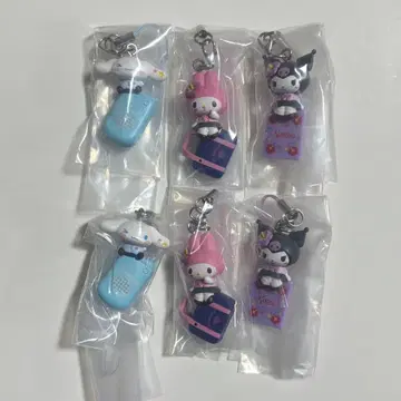 산리오 캐릭터즈 헤이세이 갸루 참 마이멜로디 쿠로미 산리오 키티