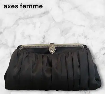 axes femme 파티백 블랙 결혼식백 클러치백 미사용