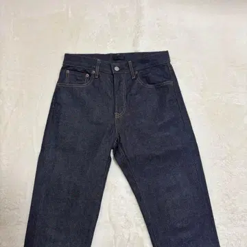 새상품 셀비지 적귀 데님 팬츠 청바지 카이하라 다크 네이비 유니클로 29