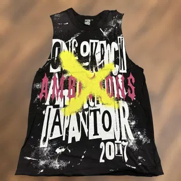 ONE OK ROCK Ambitions 2017 슬리브리스 M