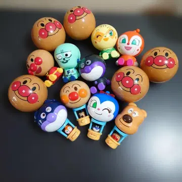 호빵맨 가챠가챠 호빵맨 뮤지엄 피규어 등 묶음 판매