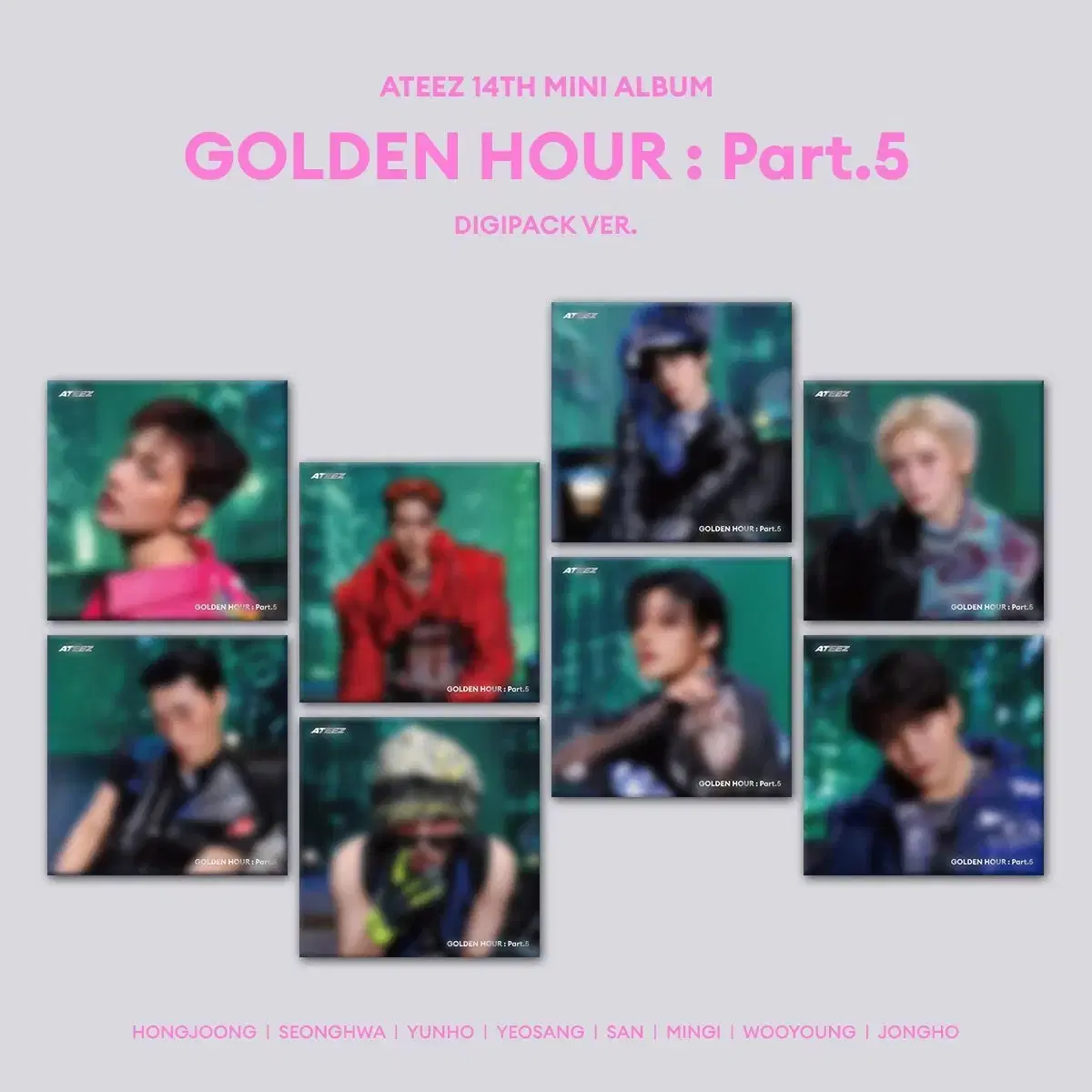 ATEEZ seonghwa Anyteez Adventure ID Set | Bunjang Global