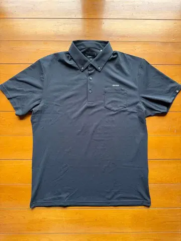 TaylorMade 피케 셔츠 UN647 블랙 O 사이즈